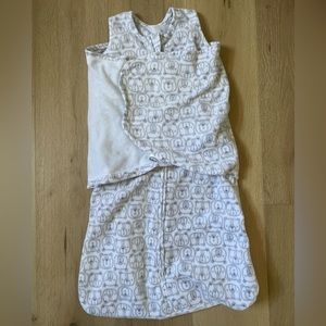 Halo EUC fleece swaddle sleep sack S 3-6mo